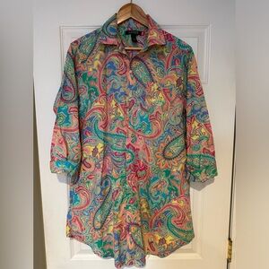 Ralph Lauren button-up!! ☀️ Sz. Small.